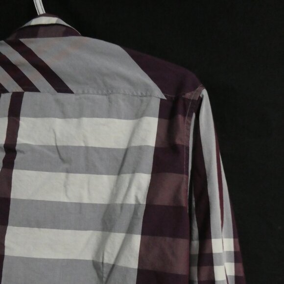 7 DIAMONDS PREMIUM | medium | Plaid Button-Up Closure Casual Shirt W/ Pocket - Picture 12 of 15